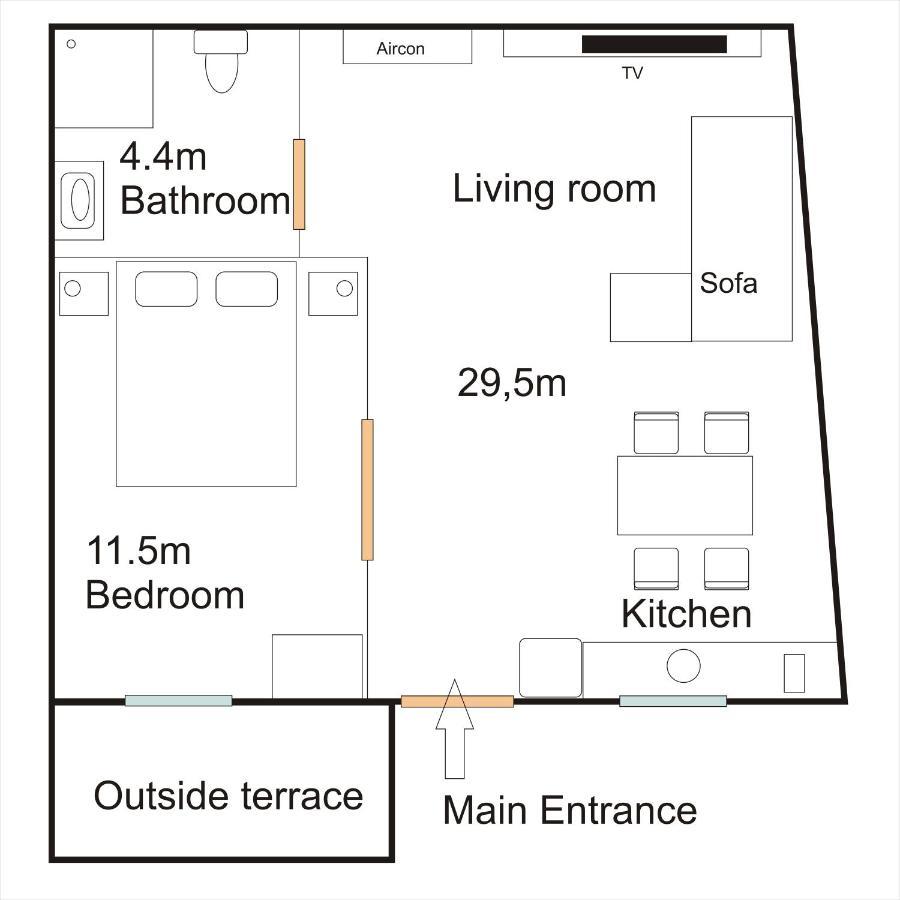 Apartment 모토분 외부 사진
